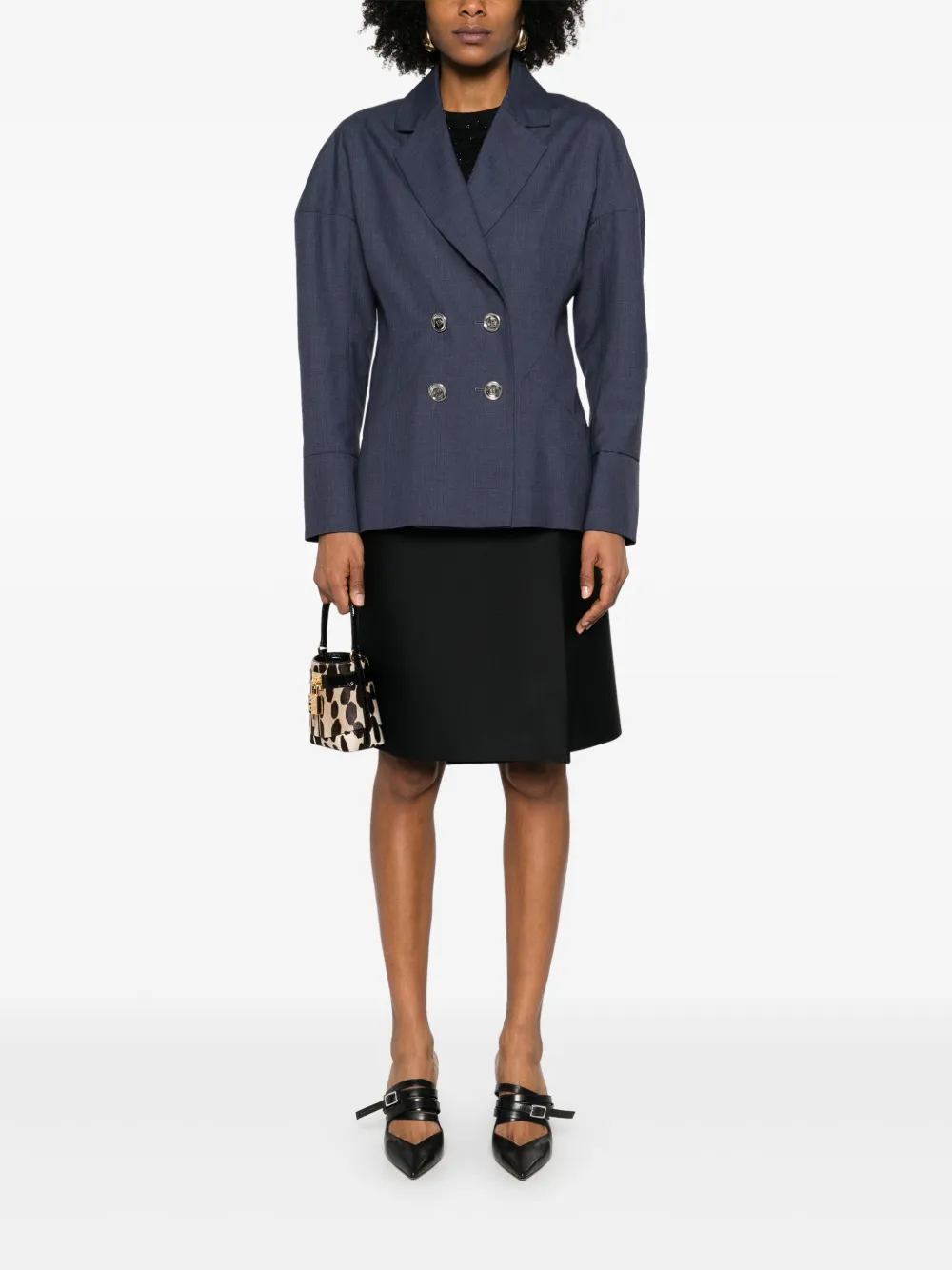 Givenchy Wollen blazer - Blauw