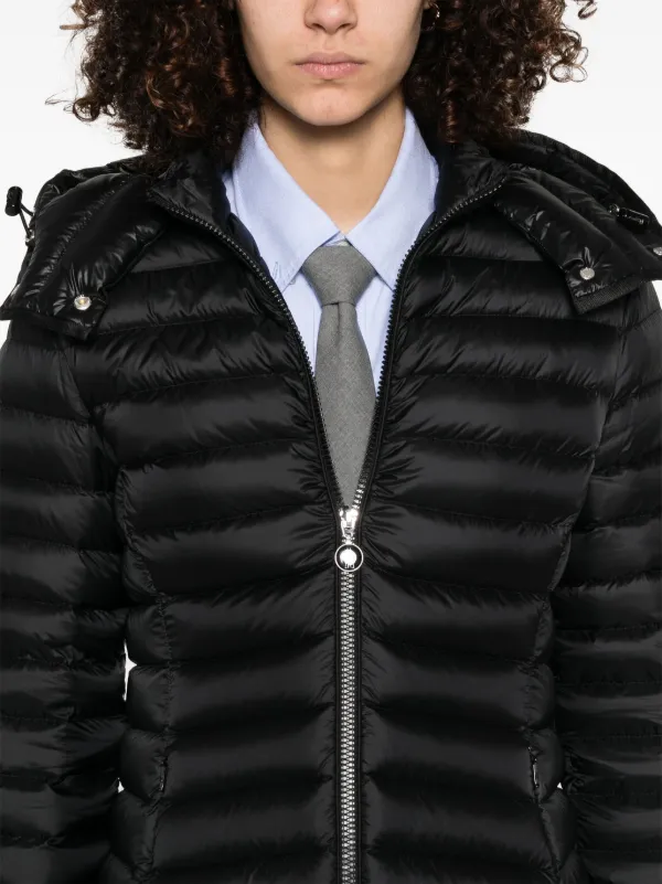 Moncler Igelong コート | ブラック | FARFETCH JP