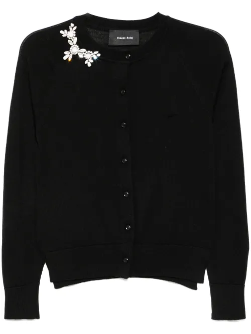 Cardigan à col cassé - Simone Rocha - Modalova
