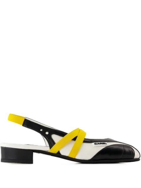 Carel Paris  Peachy slingback pumps 
