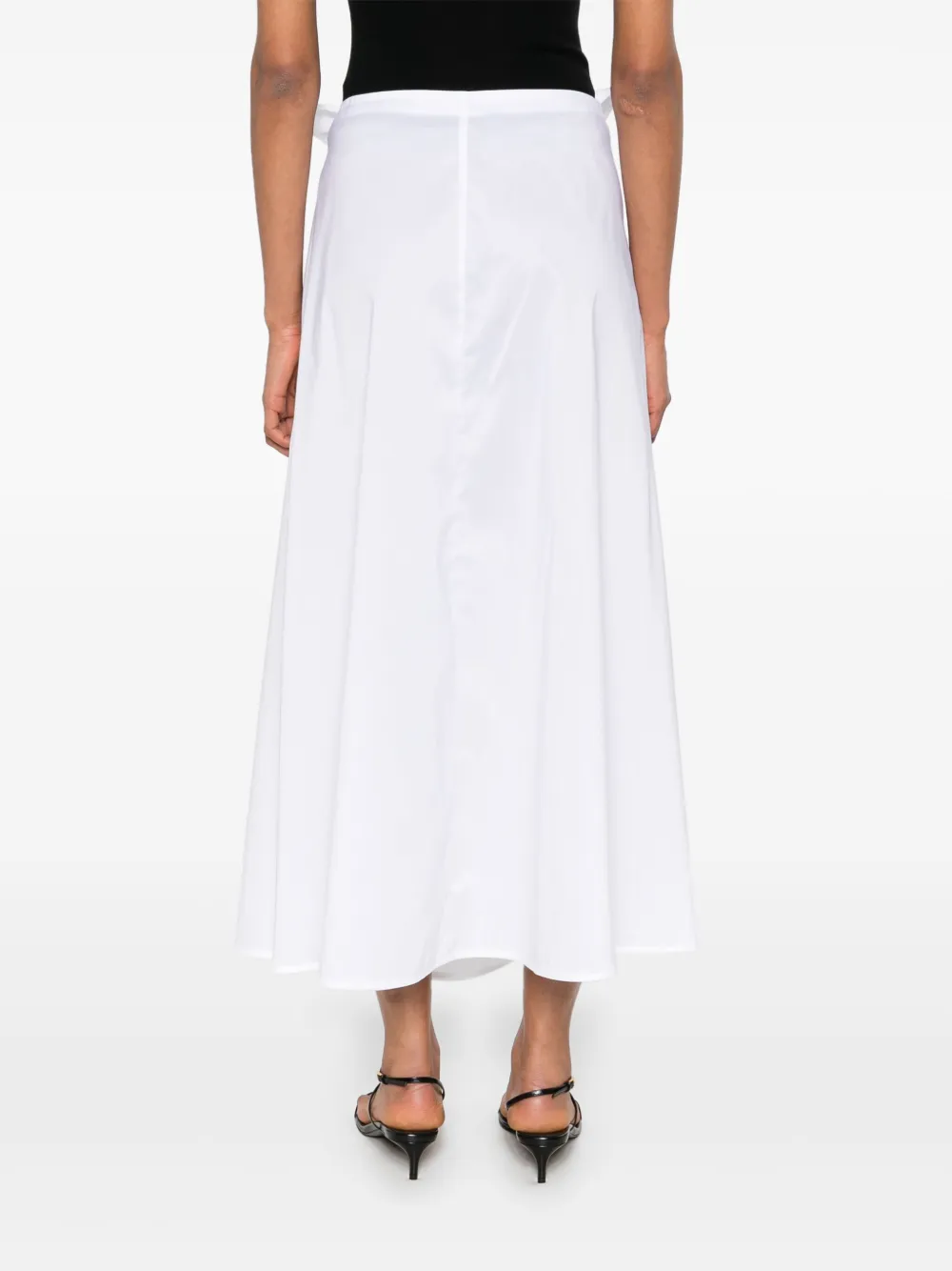 Fabiana Filippi Popeline rok Wit