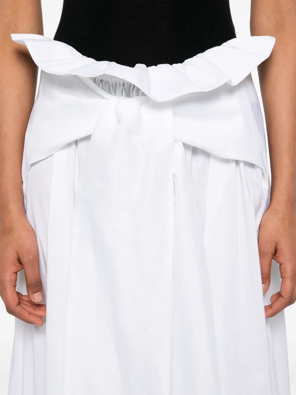Fabiana Filippi Popeline rok Wit
