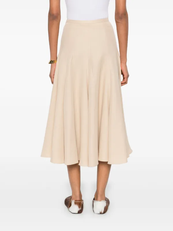 Fabiana Filippi ツイル スカート | ニュートラル | FARFETCH JP