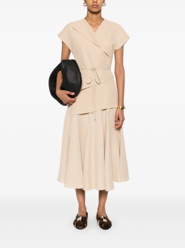 Fabiana Filippi ツイル スカート | ニュートラル | FARFETCH JP