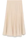 Fabiana Filippi twill midi skirt - Neutrals
