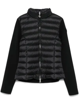 Maya zip-up padded hooded jacket