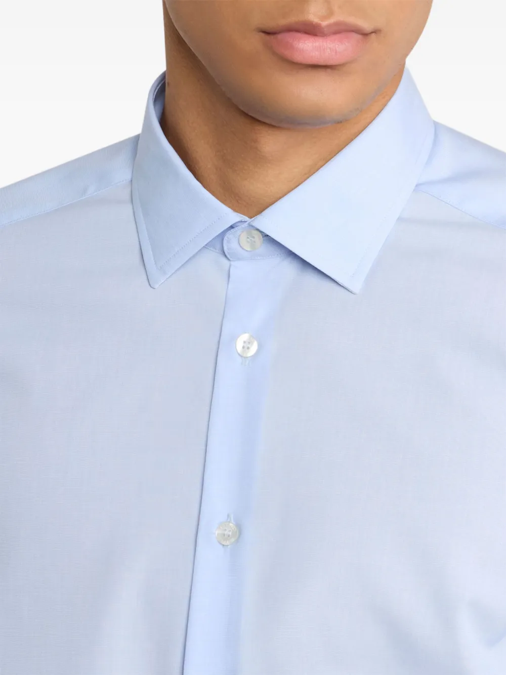 ETRO Katoenen overhemd Blauw
