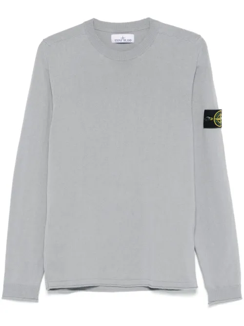 Sweat en coton à patch Compass - Stone Island - Modalova