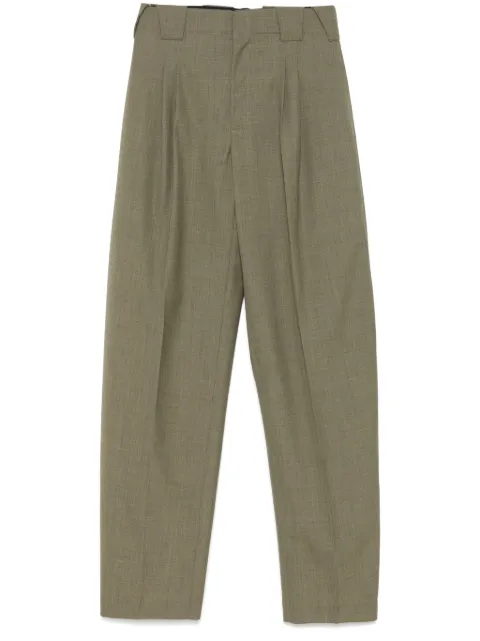 Mugler pantalones anchos con pinzas