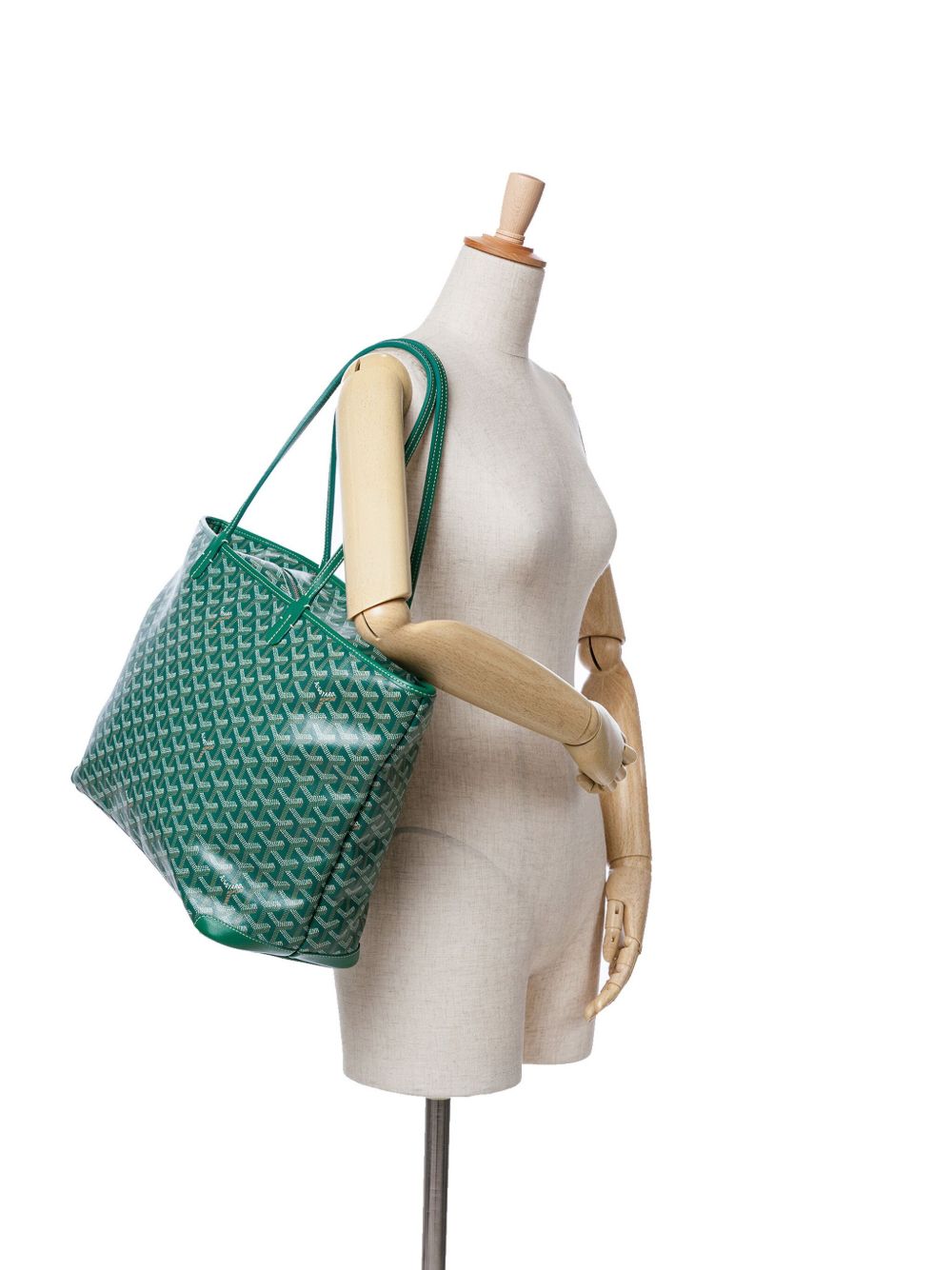 Goyard Pre-Owned 2019 Goyardine Artois PM shopper - Groen