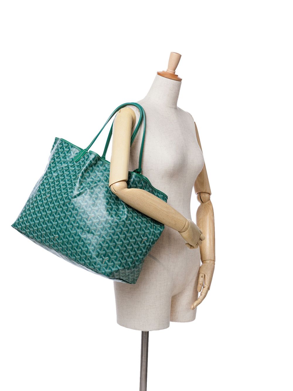 Goyard Pre-Owned 2019 Goyardine Saint Louis GM tote bag - Green