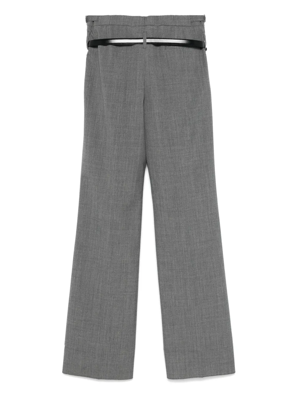 Prada belted trousers - Grijs