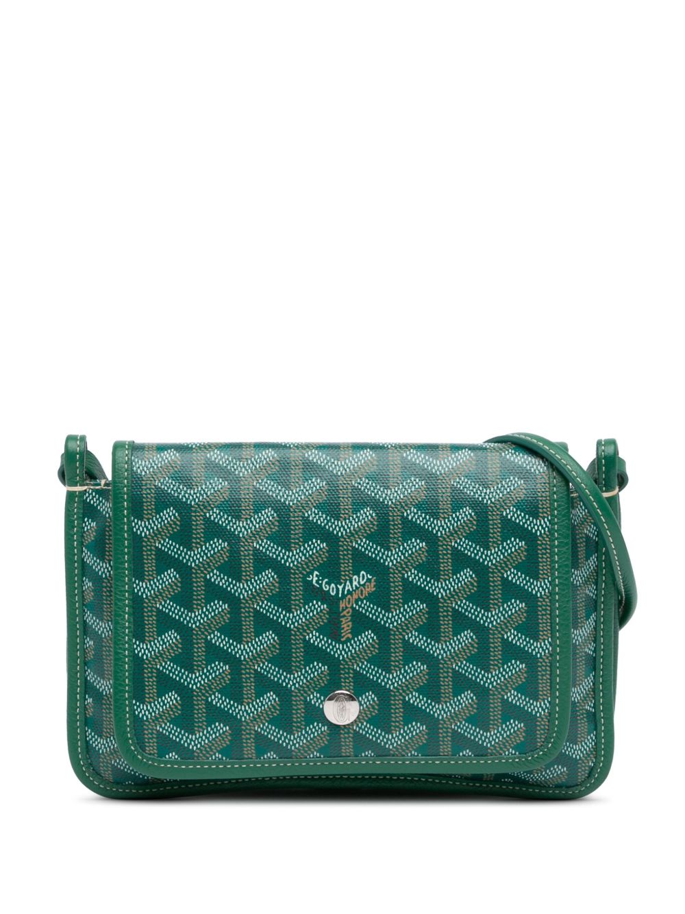 Goyard Pre-Owned 2020 Goyardine Plumet Pocket Wallet crossbody bag - Green