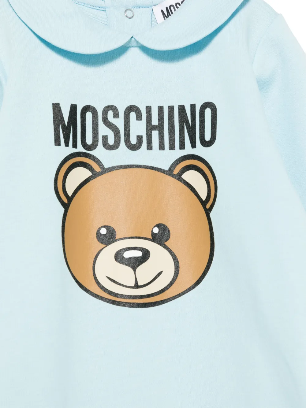 Moschino Kids Pyjama met print Blauw