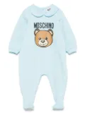 Moschino Kids Teddy Bear-print pyjamas - Blue