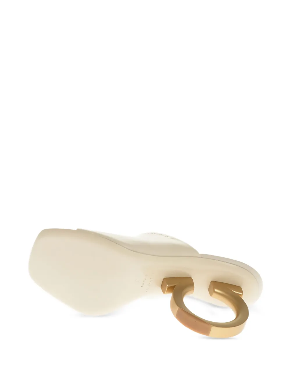 Ferragamo 100mm Astro mules Neutrals