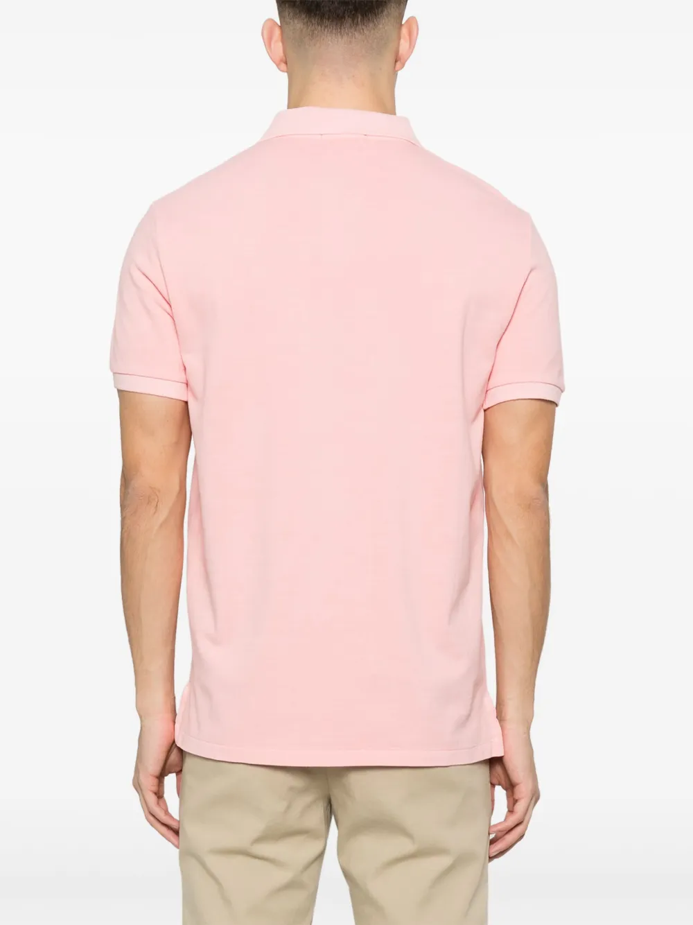 Polo Ralph Lauren Signature Short-sleeve Top In Peach Pink In Pink