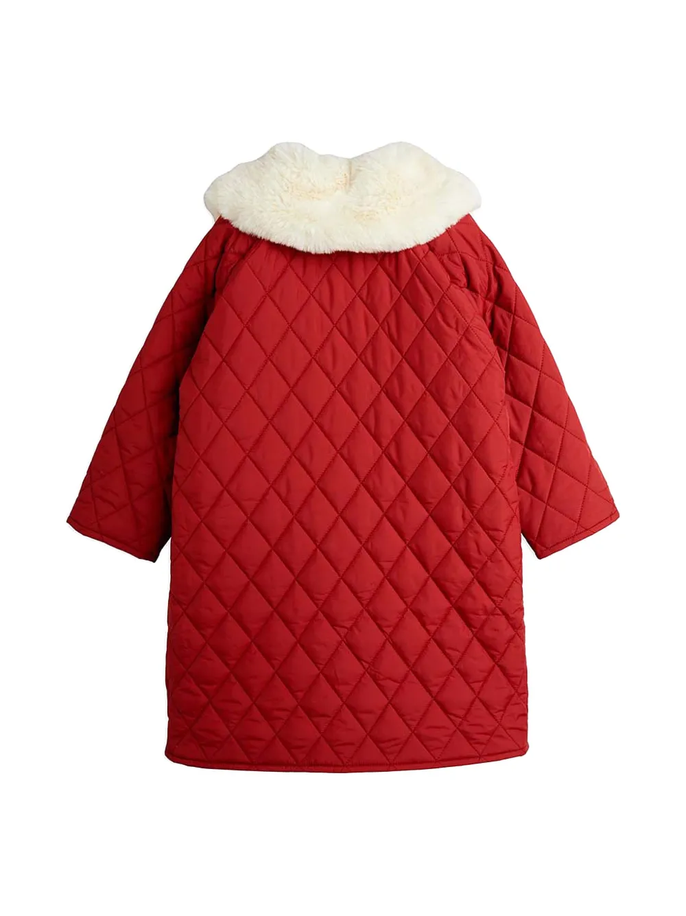 Mini Rodini Gewatteerde jas Rood