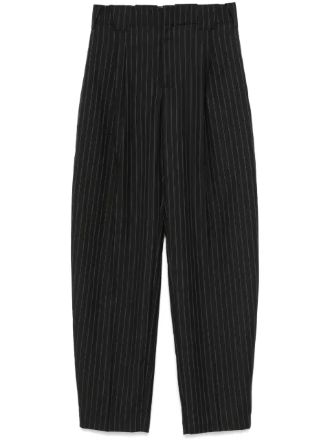 Mugler pantalones anchos con pinzas