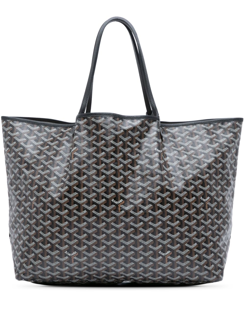 Goyard Pre-Owned 2018 Goyardine Saint Louis GM tote bag - Black