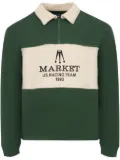 MARKET Relax Team Racing Rugby polo shirt - Green