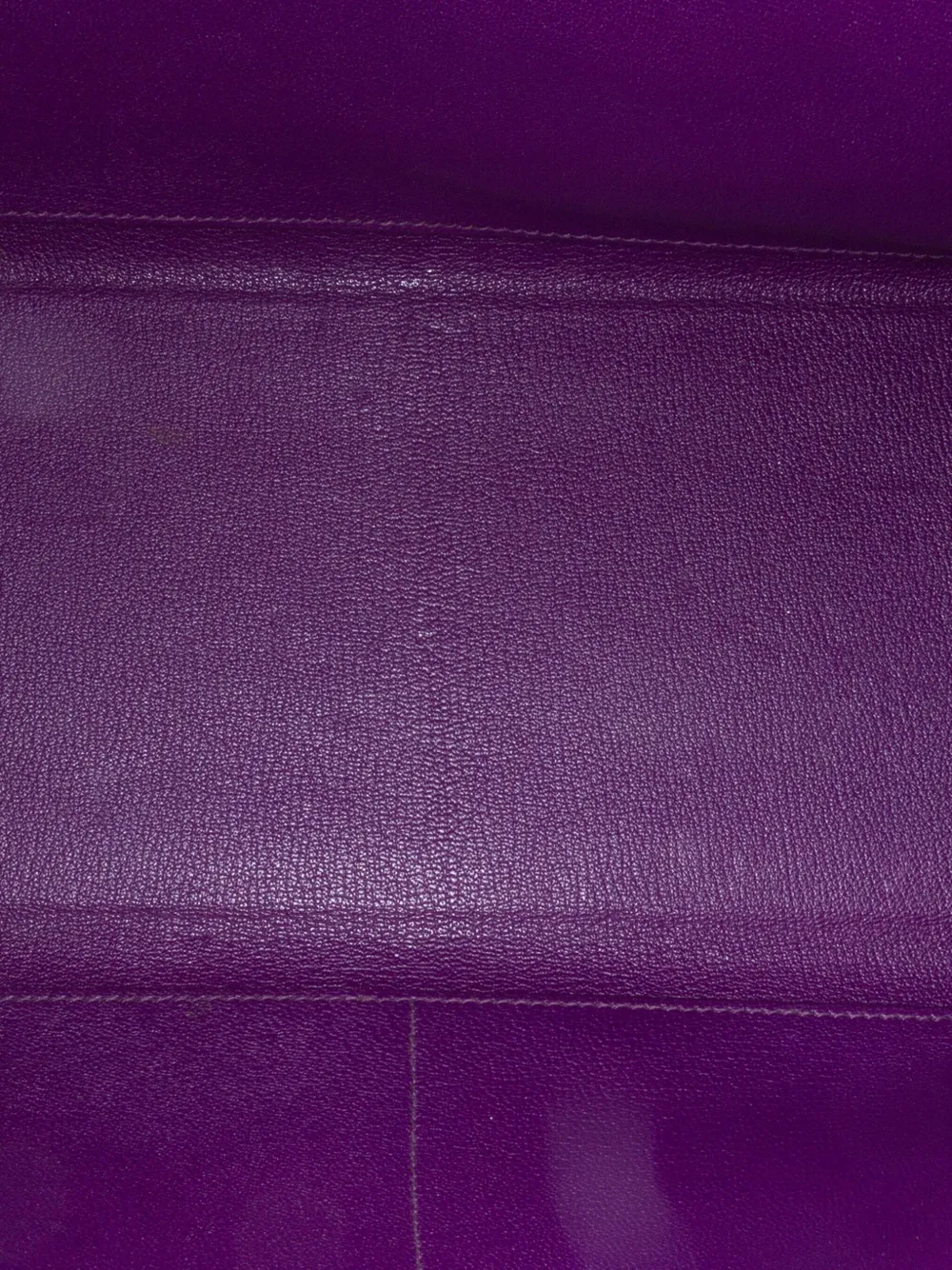 Pre-owned Hermes 2011 Togo Kelly Ii Retourne 35 Satchel In 紫色