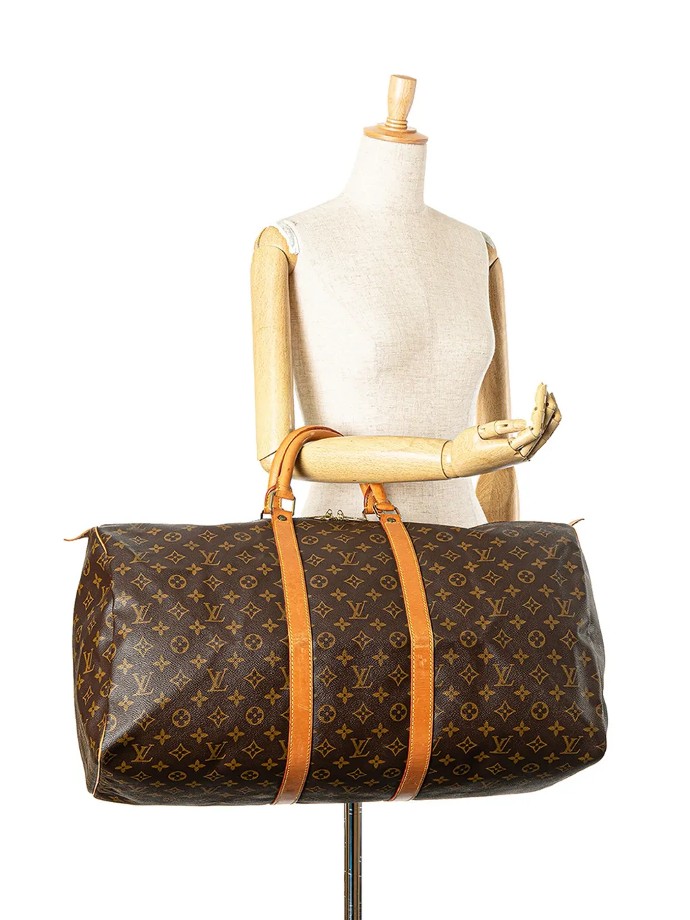 Louis Vuitton Pre-Owned 1993 Monogram Keepall 55 reistas - Bruin