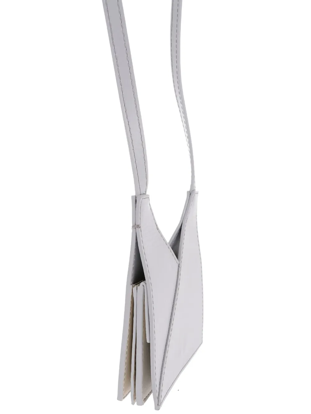 Maison Margiela Asymmetrische crossbodytas Wit