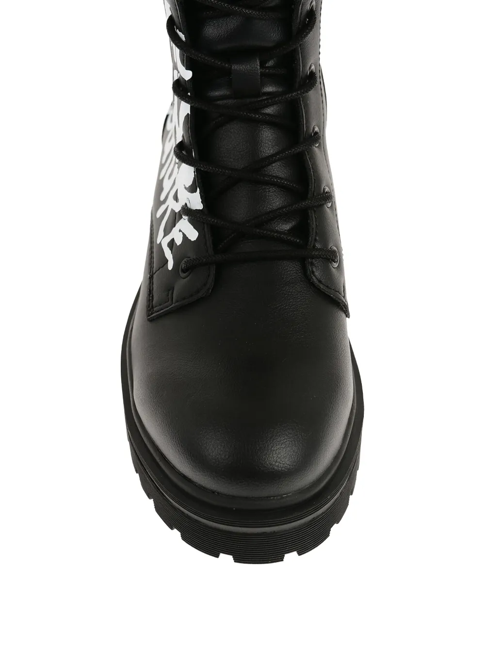 Versace Syrius Combat Boots In Multi