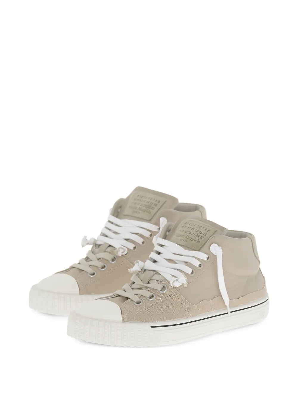 Maison Margiela high-top lace-up sneakers Neutrals