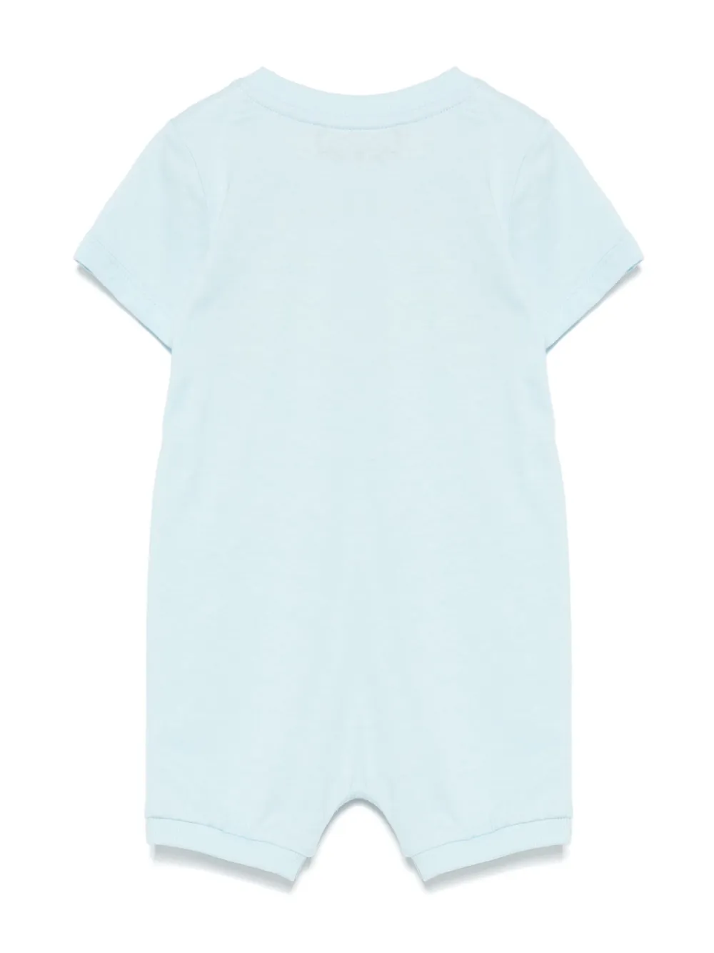 Moschino Kids Romper met teddybeerprint - Blauw