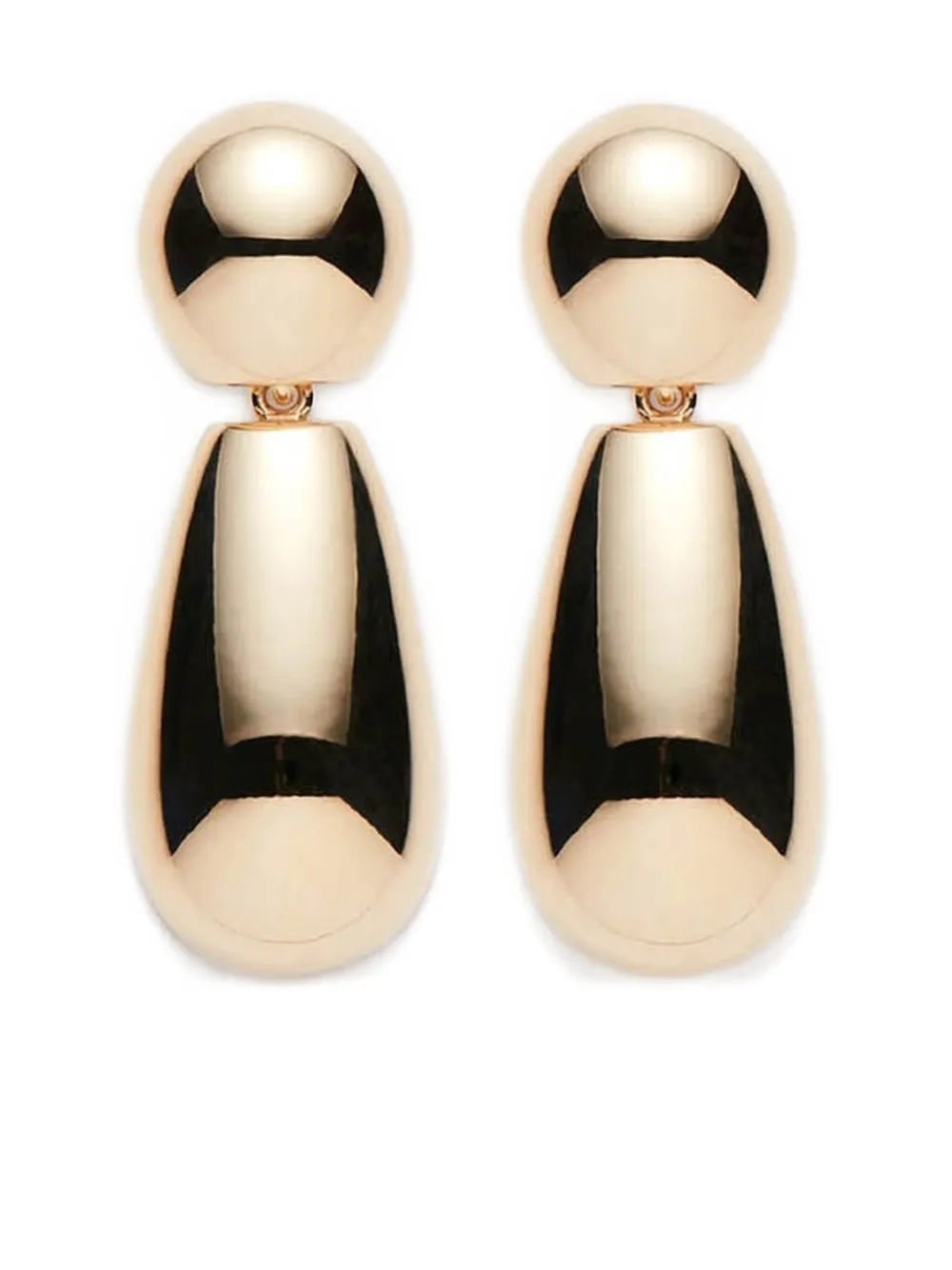Magda Butrym aretes con dije | dorado | Image 1