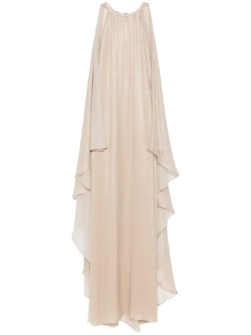 Robe longue à effet métallisé - TOM FORD - Modalova