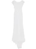 Parlor sequin-embellished maxi dress - White