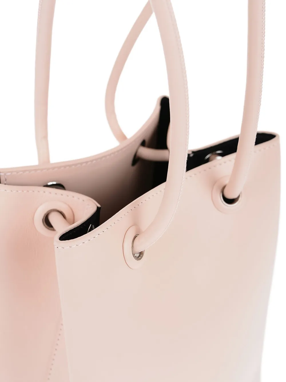 Jil Sander Leren shopper Roze