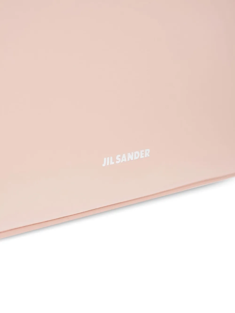 Jil Sander Leren shopper Roze