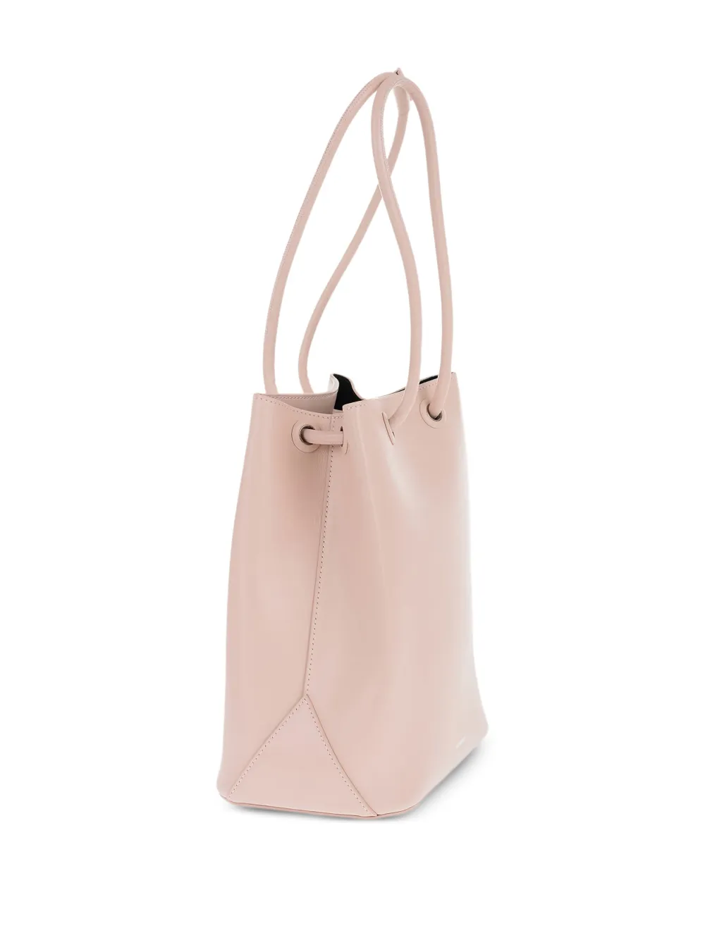 Jil Sander Leren shopper Roze