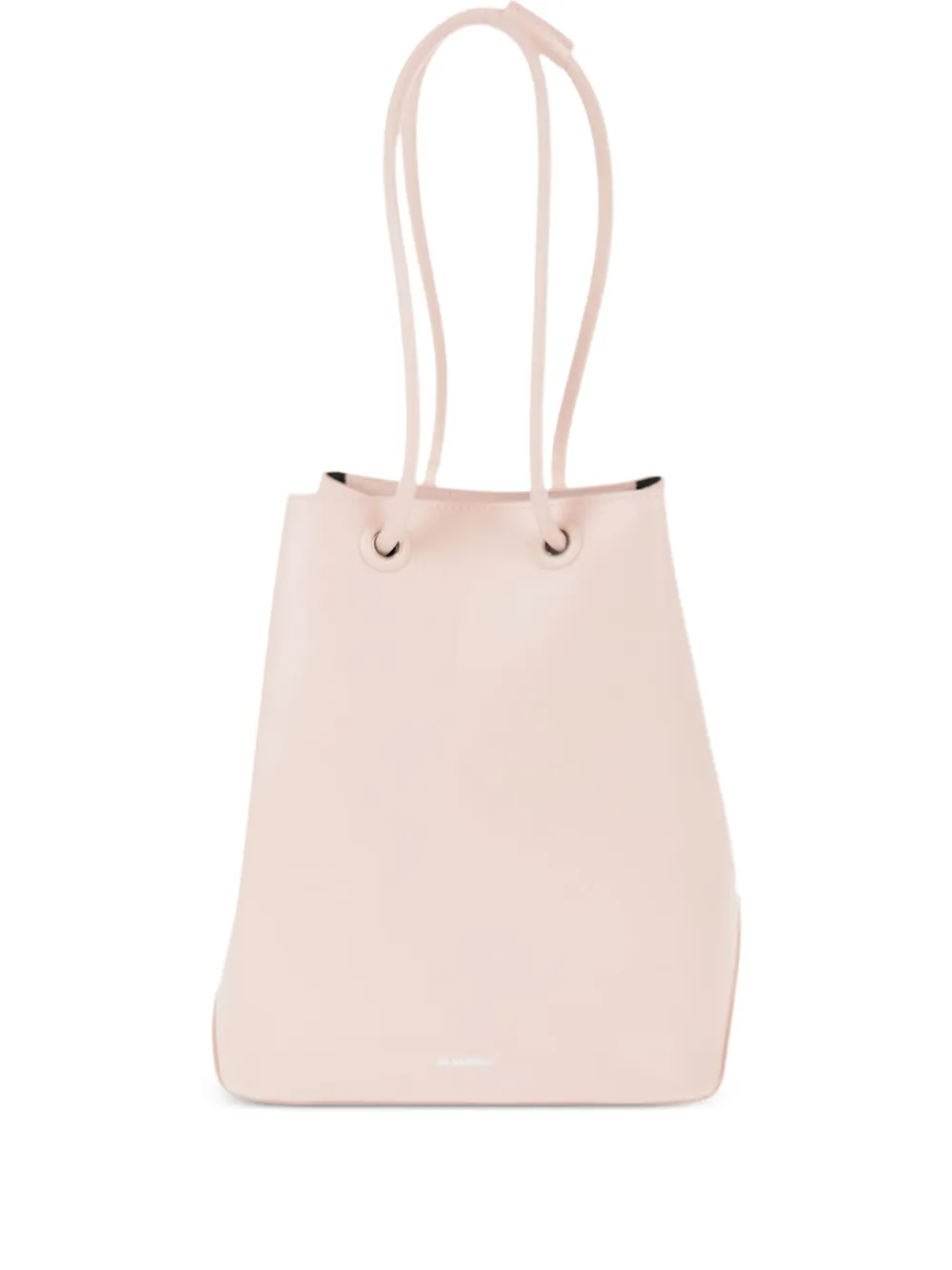 Jil Sander Leren shopper Roze