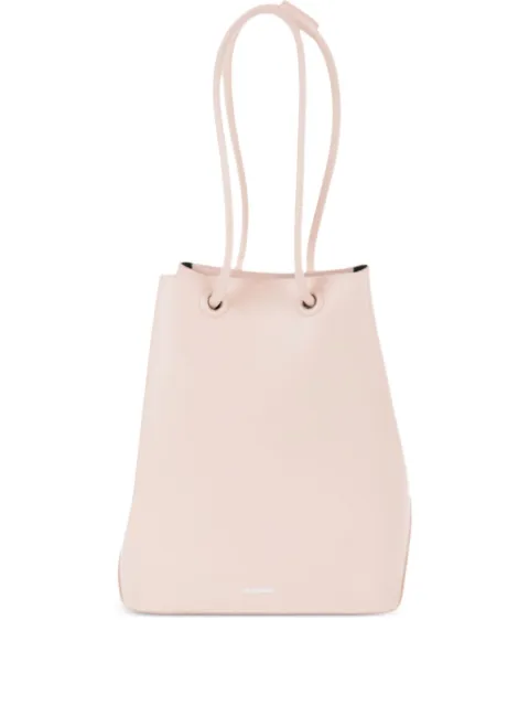Jil Sander leather tote bag