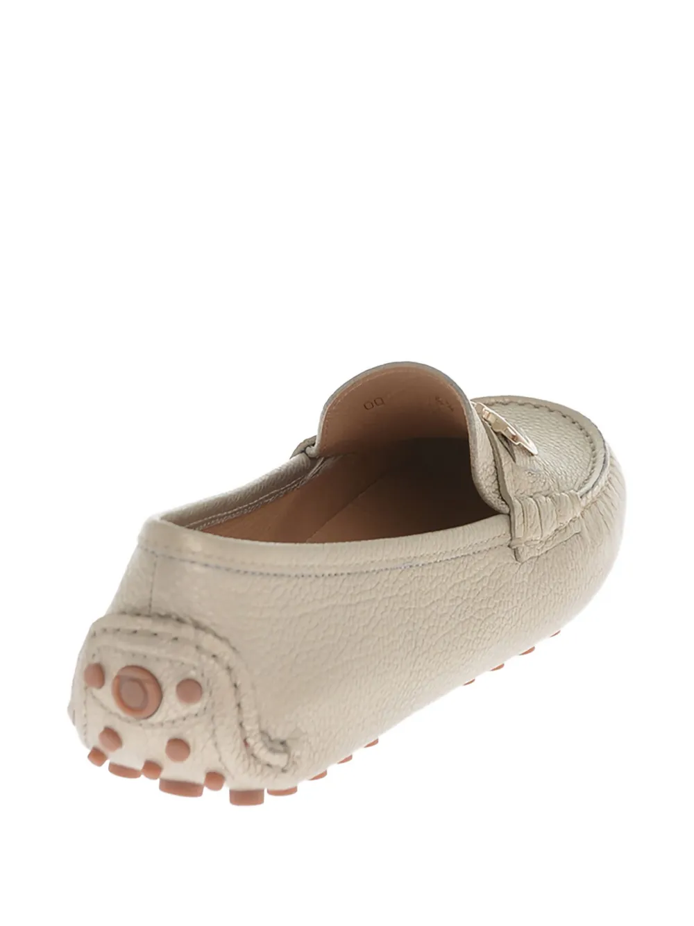 Ferragamo Loafers met textuur Goud