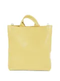 Jil Sander leather tote bag - Yellow