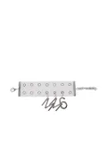Maison Margiela logo-charm bracelet - Silver