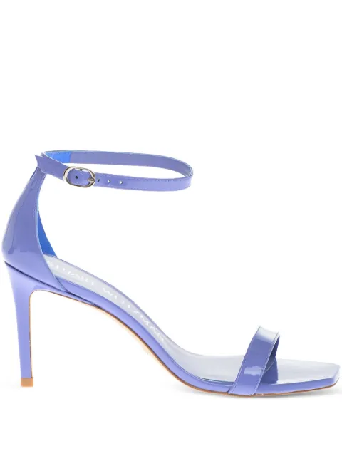 Stuart Weitzman 90mm Nunaked strappy high-heel sandals