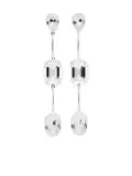 Magda Butrym crystal-embellished drop earrings - Silver