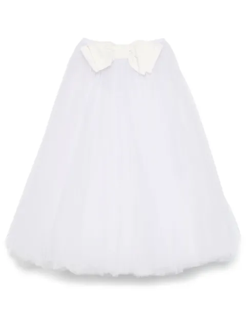 Parlor falda larga con detalle de moño