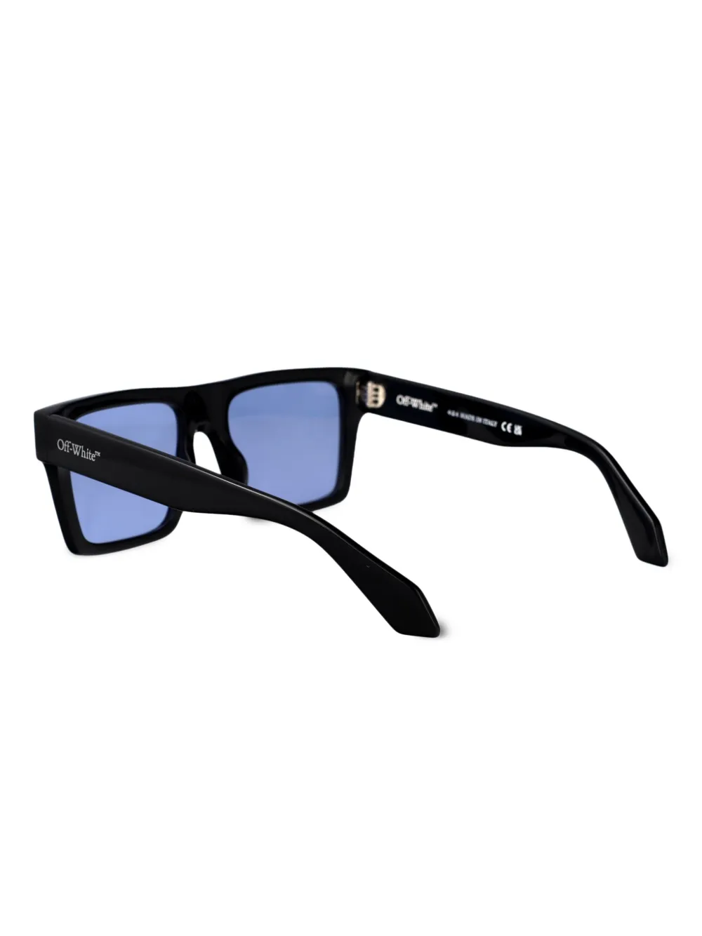 Off-White Eyewear スクエアフレーム サングラス | ブラック Off-White Eyewear スクエアフレーム サングラス | ブラック