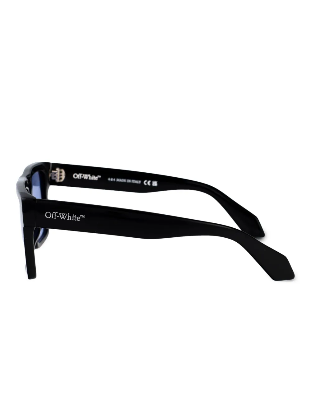 Off-White Eyewear Zonnebril met vierkant montuur Zwart