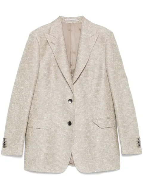 Tagliatore sequin-embellished blazer
