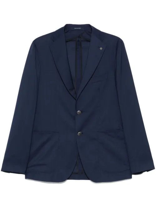 Blazer à détail de broche - Tagliatore - Modalova