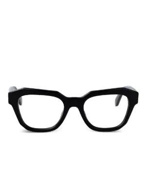Off-White Eyewear スクエアメガネフレーム | ブルー | FARFETCH JP